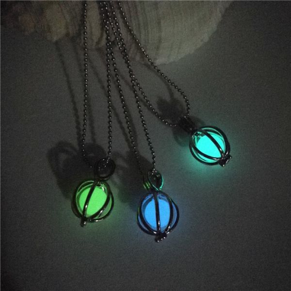 18K Silver Plated Love Wish Pearl Cage Pendant Necklace with 1pc Freshwater Pearl In it