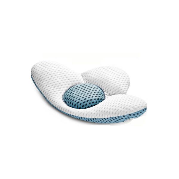 Memory Foam Filling Square Back Support Pillow for Office Chair Ergonomic Design
