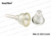 Cateter médico de silicone de látex Foley urinário externo para homens