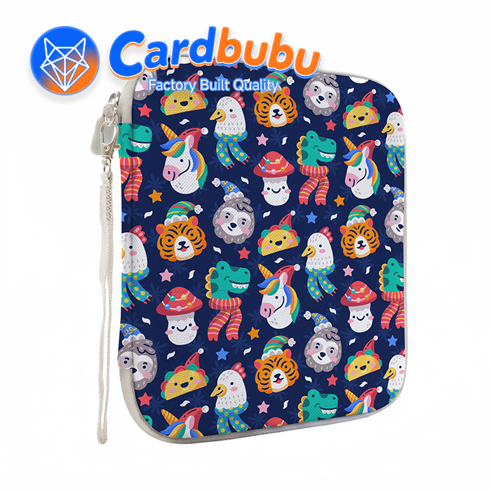 Oxford Cloth YuGiOh Card Binder EVA 80 Cards Pokemon Book Holder