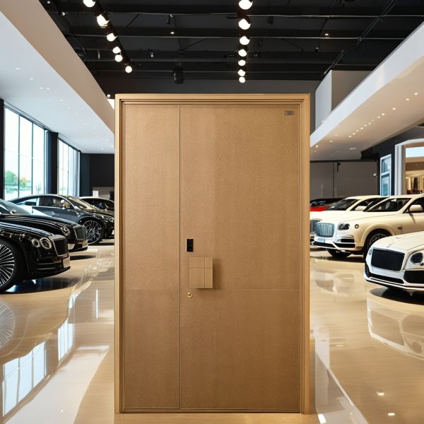 Modern Large Main Entrance Door Anti Theft Aluminum Construction House Front Gate