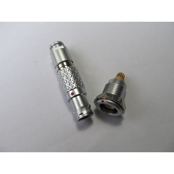 Fischer S 103 To Right Angle Male Dc Power Extension Cable / Power Cable Assemblies