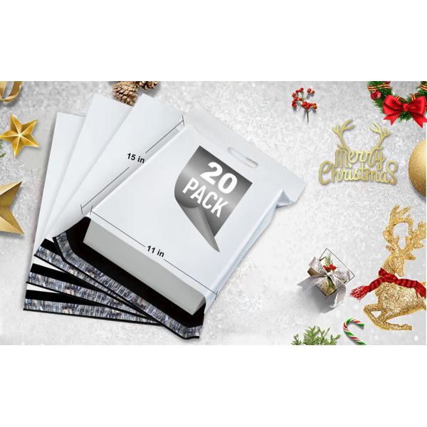 Sustainable Handle Mailers 11X15 Inch, Package Envelopes, Packaging Bags, Plastic Mailing Bags for Clothes Clothing