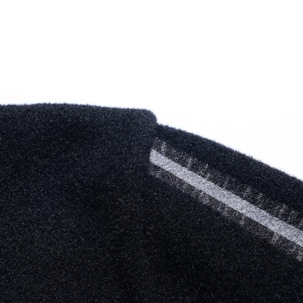 China Supplier Winter Clothing Zip Up Sweater Manufacture 2019 Fall Winter Black Sweater for Men