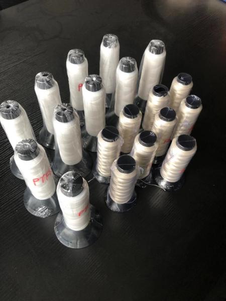 20/3 de amostra grátis do saco de filtro da linha de costura 1250d de PTFE apoiou o azul vermelho preto branco