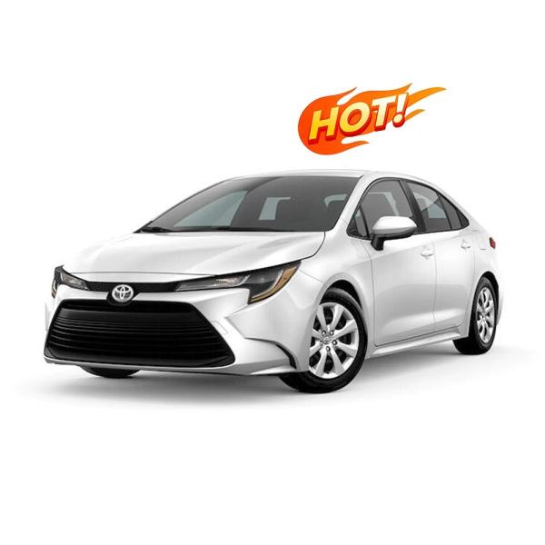 2023 To-yota Corolla Sedan 1.5L Gas Petrol 0km Turbo Metal Leather ACC Xenon Electric 50 Front Tire Specifications 195/65R15