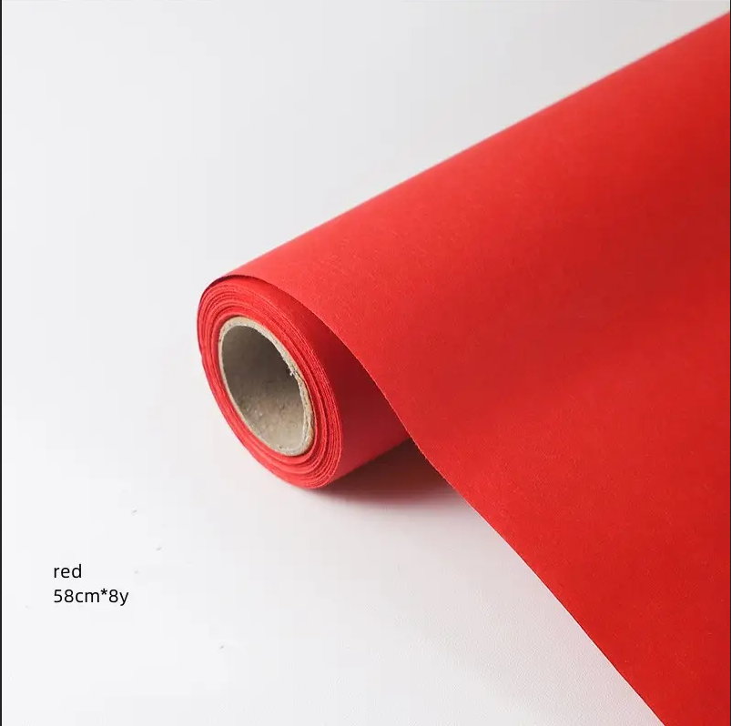 Monochrome водоустойчивая упаковочная бумага подарка цветков букета бумаги Ouya