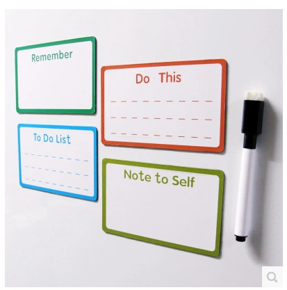 Customized Erasable Magnetic Fridge Notebook Soft Flexible With Pen