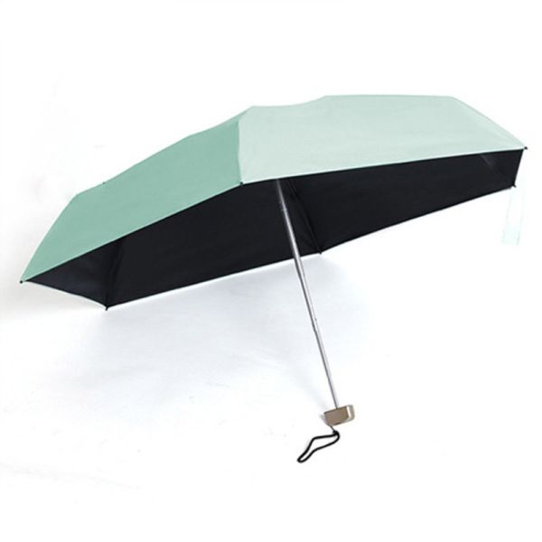 Agile Supply Chain Umbrella Manual Open Tiny Mini 5Folding Customized with Logo Print