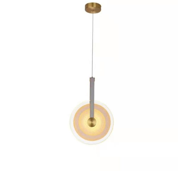 Luxury Belt Modern Creative Restaurant Nordic Bedroom Glass Pendant Light