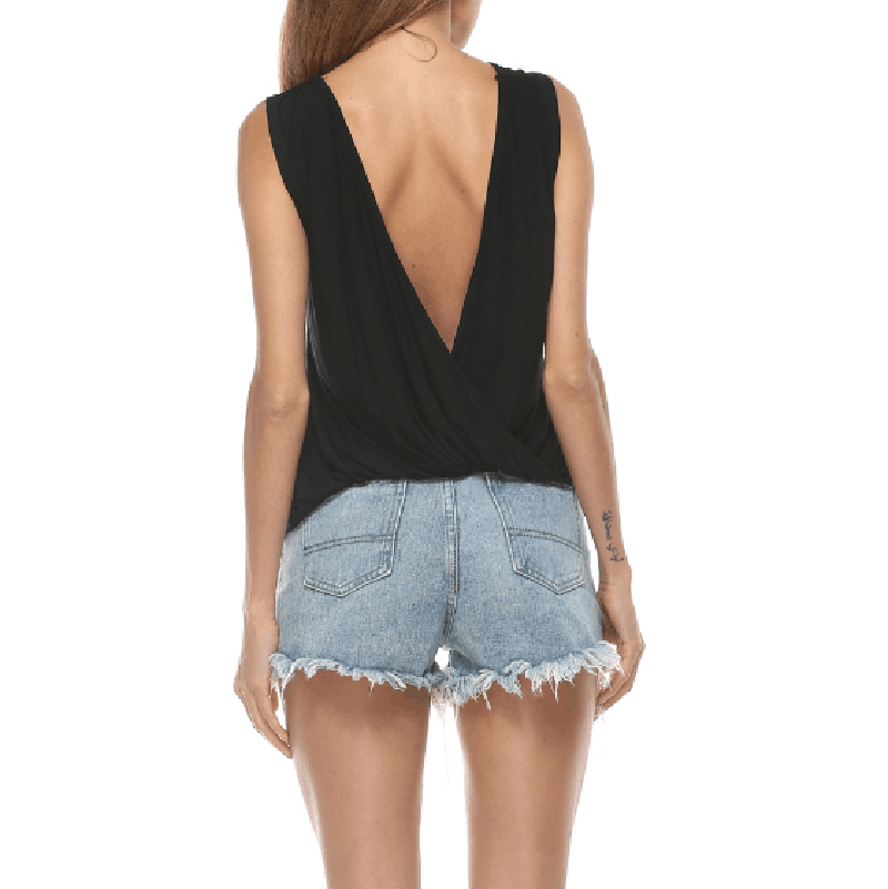 Футболка 2019 женщин высококачественного изготовленного на заказ пробела моды печатания сексуального безрукавная с вашим логотипом