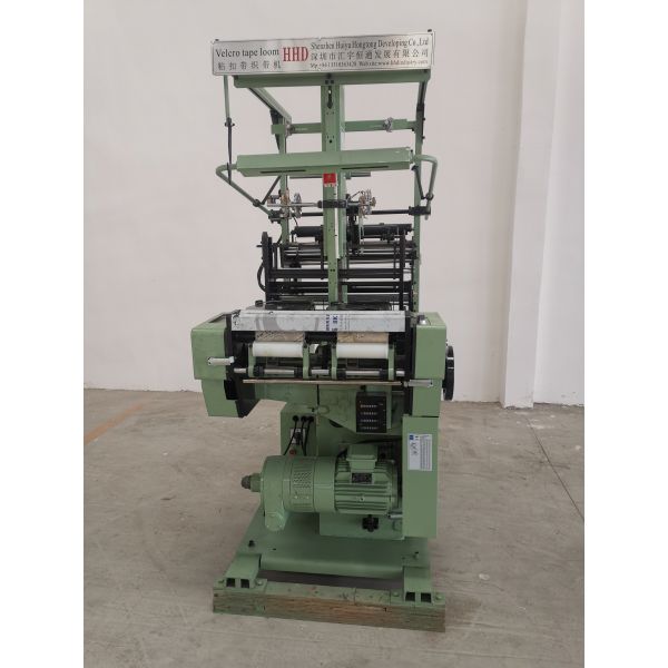 Semi-automatic Hook And Loop Needle Loom with ≤ 80 dB Noise Level and 10 Shafts for Narrow-Width Fabric Weaving