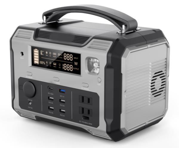 Outdoor Batteries Storage Energy 500w Solar Portable Power Generator