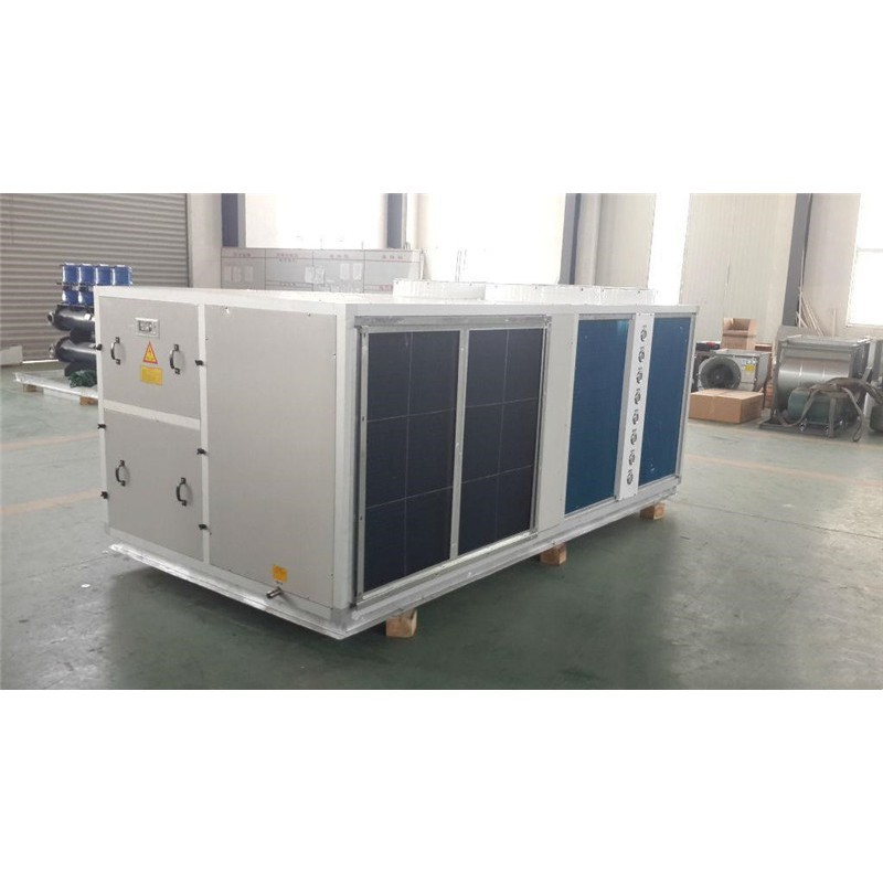 Pre Assembled Rooftop Rtu Package Unit 5 Ton With Fully Enclosed Scroll Compressor
