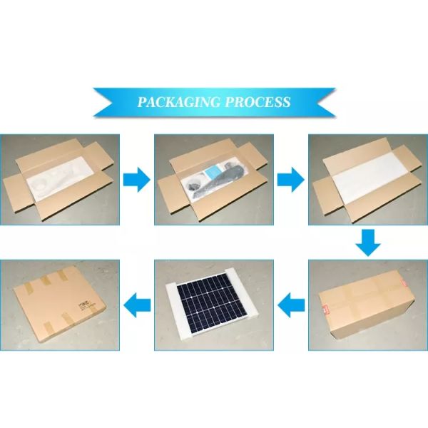 9 Meter Seperate Outside 30Watt Solar LED Street Light CE EMC LVD 2700 K