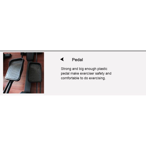 оборудование спортзала велотренажера максимальной нагрузки 180КГ неподвижное с колесами