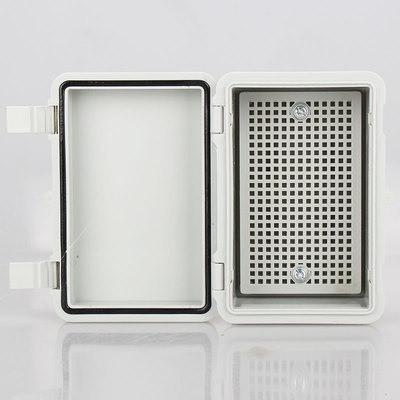 150x100x70mm Lockable Plastic Electrical Junction Boxes Hinged Enclosure Weather Resistant Waterproof