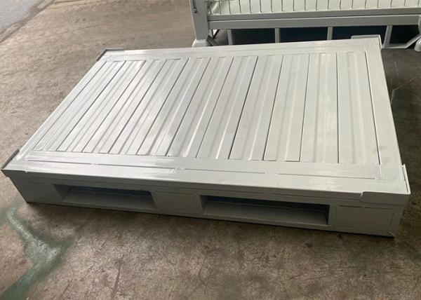 Pálete de aço ondulada 1200x800 da chapa metálica da pálete do derramamento