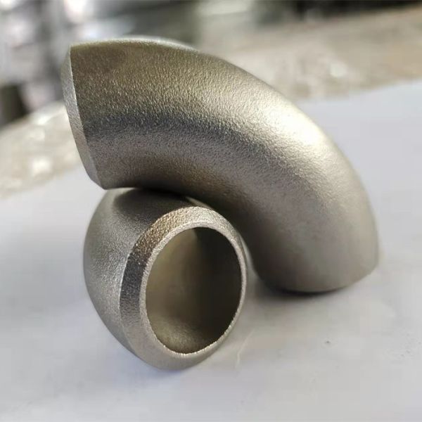 Ansi B16.9 SCH5S Elbow Pipe Fittings Carbon Steel Butt Welded 90 Degree
