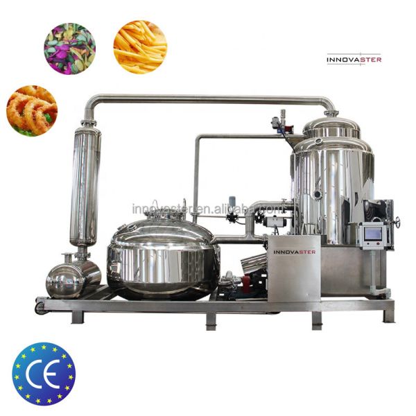 Low Oil No Water Preservative-Free 36kw Vacuum Vegetables Crisp Chips Frying Machine