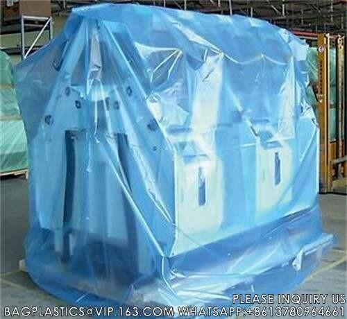 VCI Rust-Proof Bag Anti-Rust Film/Bag For Machine Protection, pallet cover, protection cover, machine cover