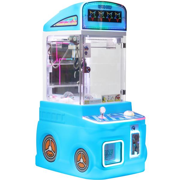 青色 カスタマイズされた子供用ゲーム機 コイン操作のプルーシュトイ アークードゲーム