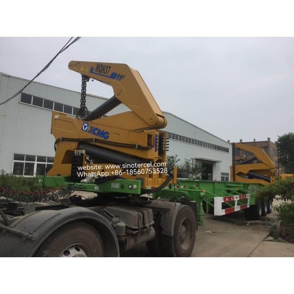 20ft Side Crane Trailer 37 Tons 40ft Side Lifter Container Transport container Efficient and Convenient XCMG Crane