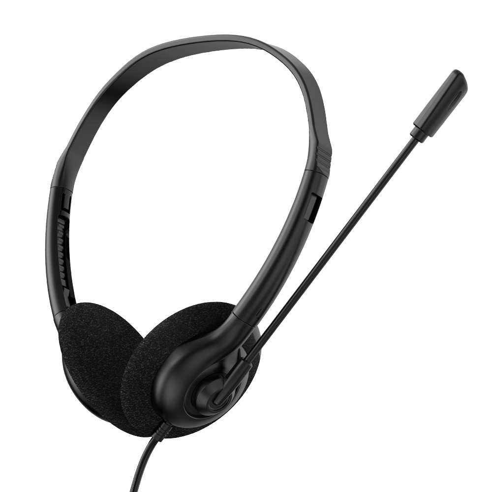JTY-0123 Colorful Wired Head Mounted Telephone Headphones with Foldable Microphone Lightweight Online Learning Office Headphones Support Logo Color Plug OEM/ODM Private Model Customization