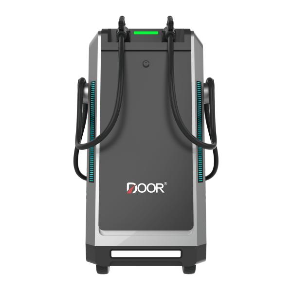 CCS1/CCS2 80kW Portable DC Charger with Wheels OCPP Compatible Outdoor Workshop Ready 250A DC Input