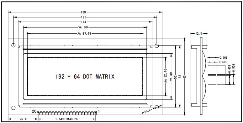 Фабрика подгоняет модуль дисплея LCD точечной матрицы УДАРА STN HTN FSTN
