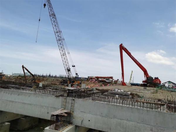 Medidor longo do CAT 320 20-22T 13-16 de Booms da máquina escavadora do alcance de ZX200 DX200 SY205C