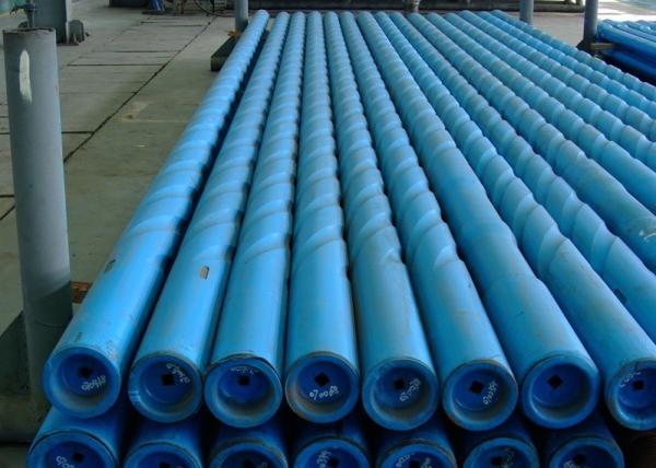 API Oilfield Downhole Drilling Tools Slick / Spiral Drill Collar AISI 4145H