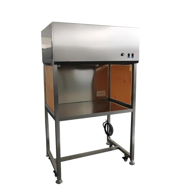 Classe 100 Capuz de fluxo de ar laminar vertical / Sala limpa 304 aço inoxidável