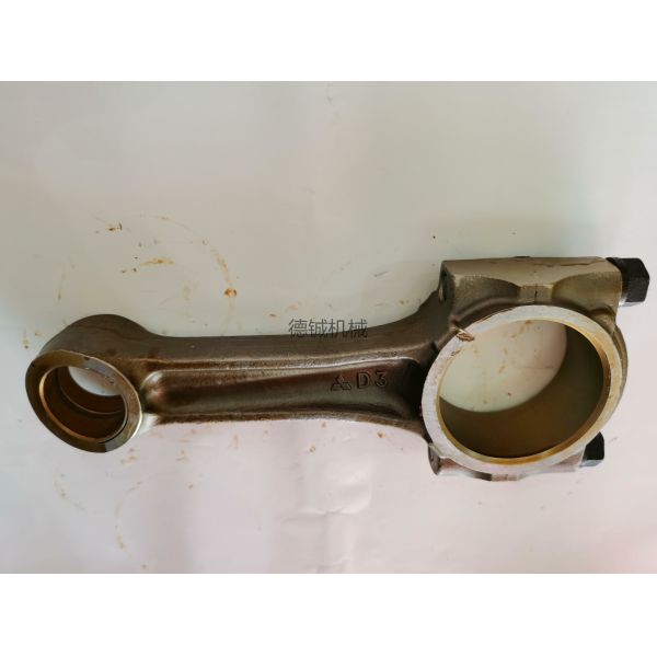 Black Engine Connecting Rod Mitsubish 6D34 Con Rod Connecting Rod With Piston