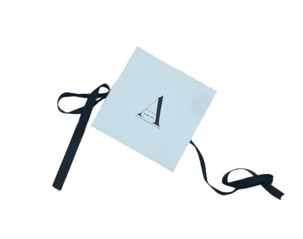 Threaded Ribbon Double Opening Half Fold Graffiti Christmas Gift Box Egg Packaging