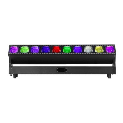 Super Dotline 10X60W Zoom Bar RGB Moving Head Light Stage Light Equipment Wedding Events Performance Concert Party Light