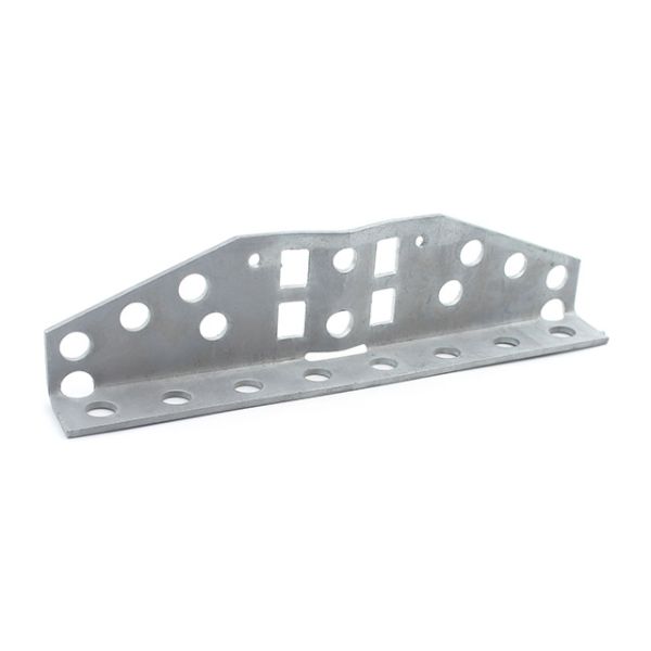 Hot Dip Galvanized Steel Multiple Fiber Optic Drop Wire Cross-arm Bracket