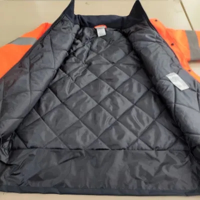 Breathable 300d Oxford Security-Protection Reflective Uniform-Work-Clothes for Workers