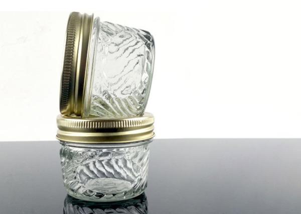 O vidro largo da boca da cozinha de 10 onças range/boca largo Mason Jars Simple Sytle