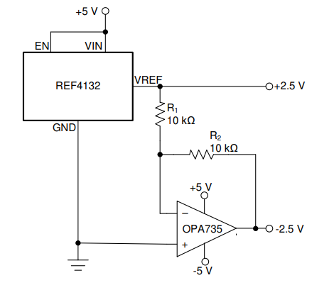 Referência da tensão da série da Pequeno-pegada da baixa potência da Baixo-tração de SOT-23-5 REF4132B25DBVR