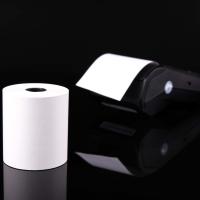 Imagen negra 55GSM 2 de la calidad excelente del proveedor de China 1 rollo de papel termal 4 X50 para la máquina del cajero automático de la posición del banco del supermercado