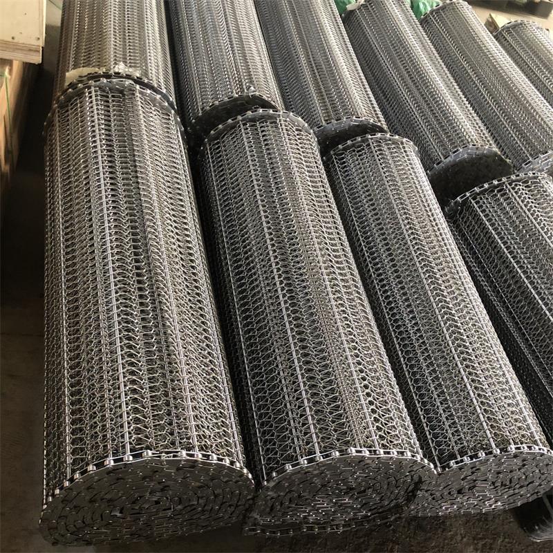 Heat Resistant Baking Oven Mesh Conveyor Belt 304 Stainless Steel Wire Belt for Bread Baking