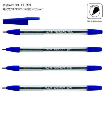 disposable cheap office ball pen,in colored box, & PVC tube packing