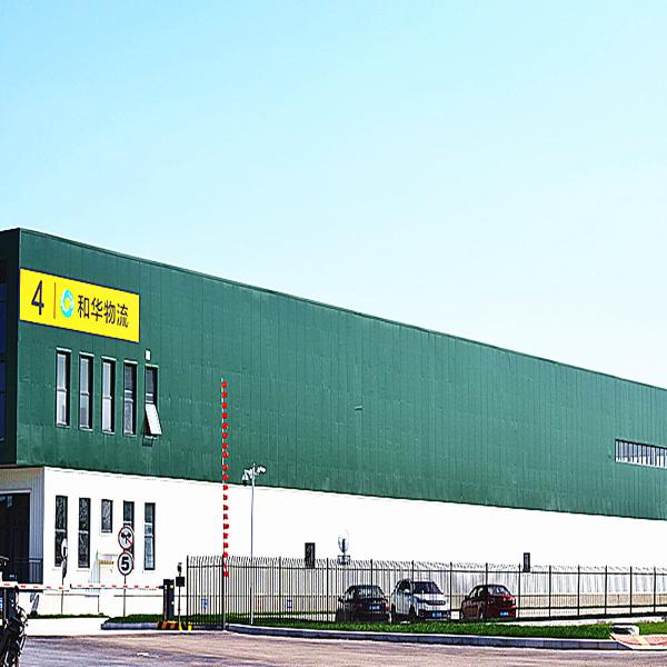 Structure en acier entrepôt de stockage agricole panneau sandwich en acier préfabriqué mur