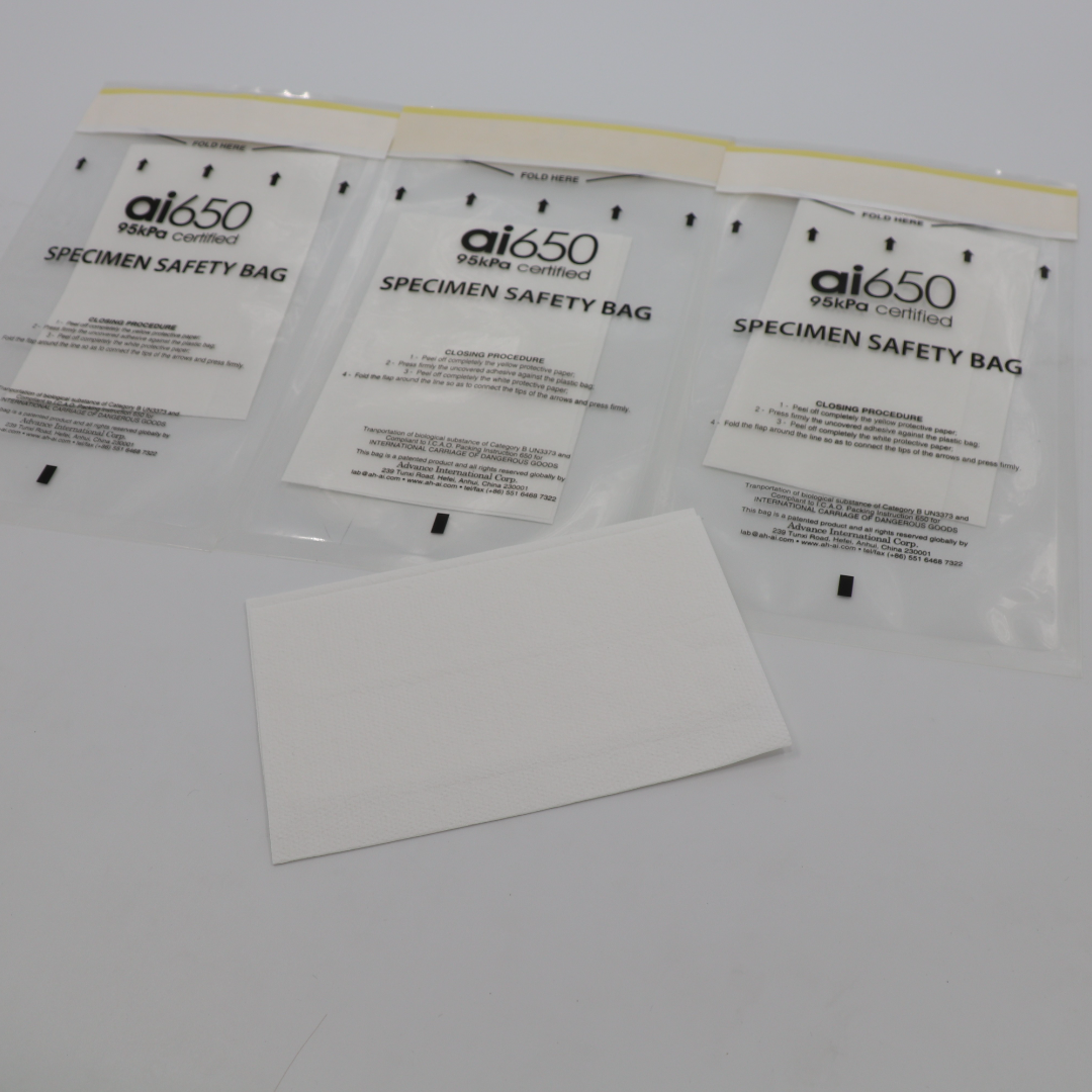 Biohazard Medical Waste 95kPa Specimen Bag Disposable