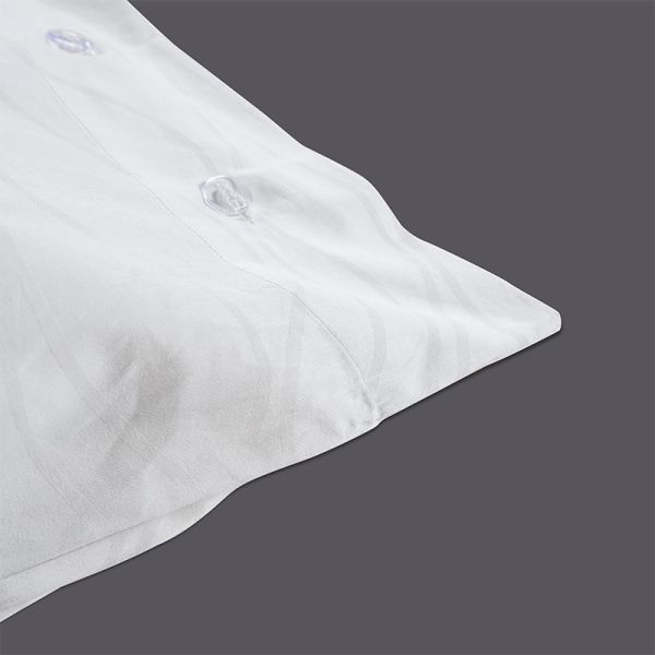 Jacquard Weave Hotel Bedding Sets Linen Flat Bed Sheet Sets