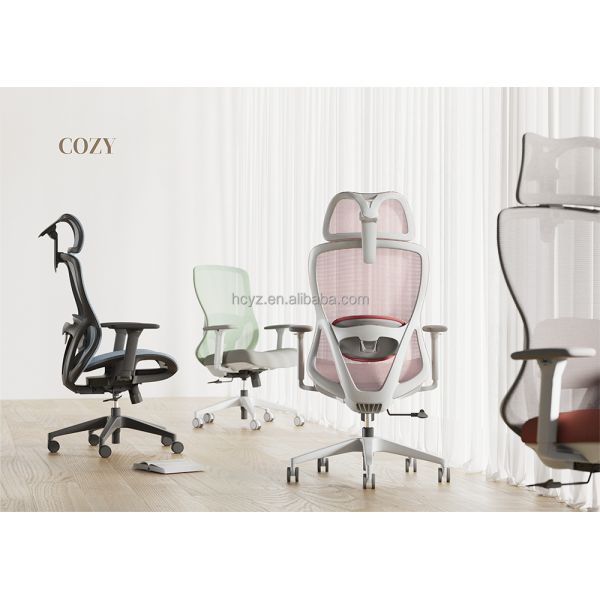 Luxury Executive Swivel Office Chair Easy Installation High Loading Capacity