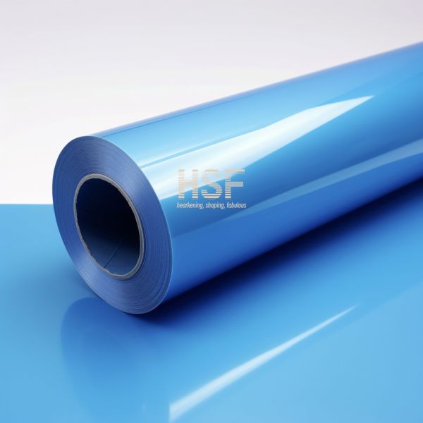 36 μM Blue PET Non Silicone Coated Release Film For Electronics, Medical, Automotive And Printing Etc.