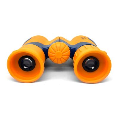 Orange Childrens Binoculars 8x21 For Go Sightseeing CE / FCC / RoHs Certified