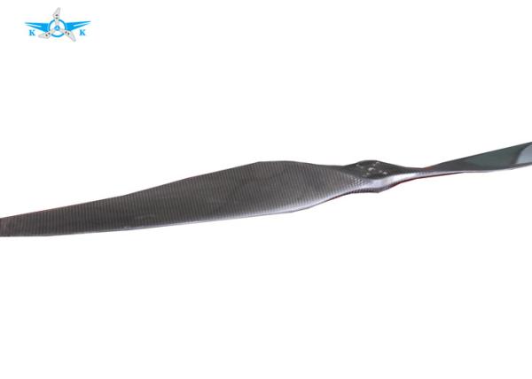 Carbon Fiber 50 Inch Propeller , Ground Adjustable Large Drone Propellers